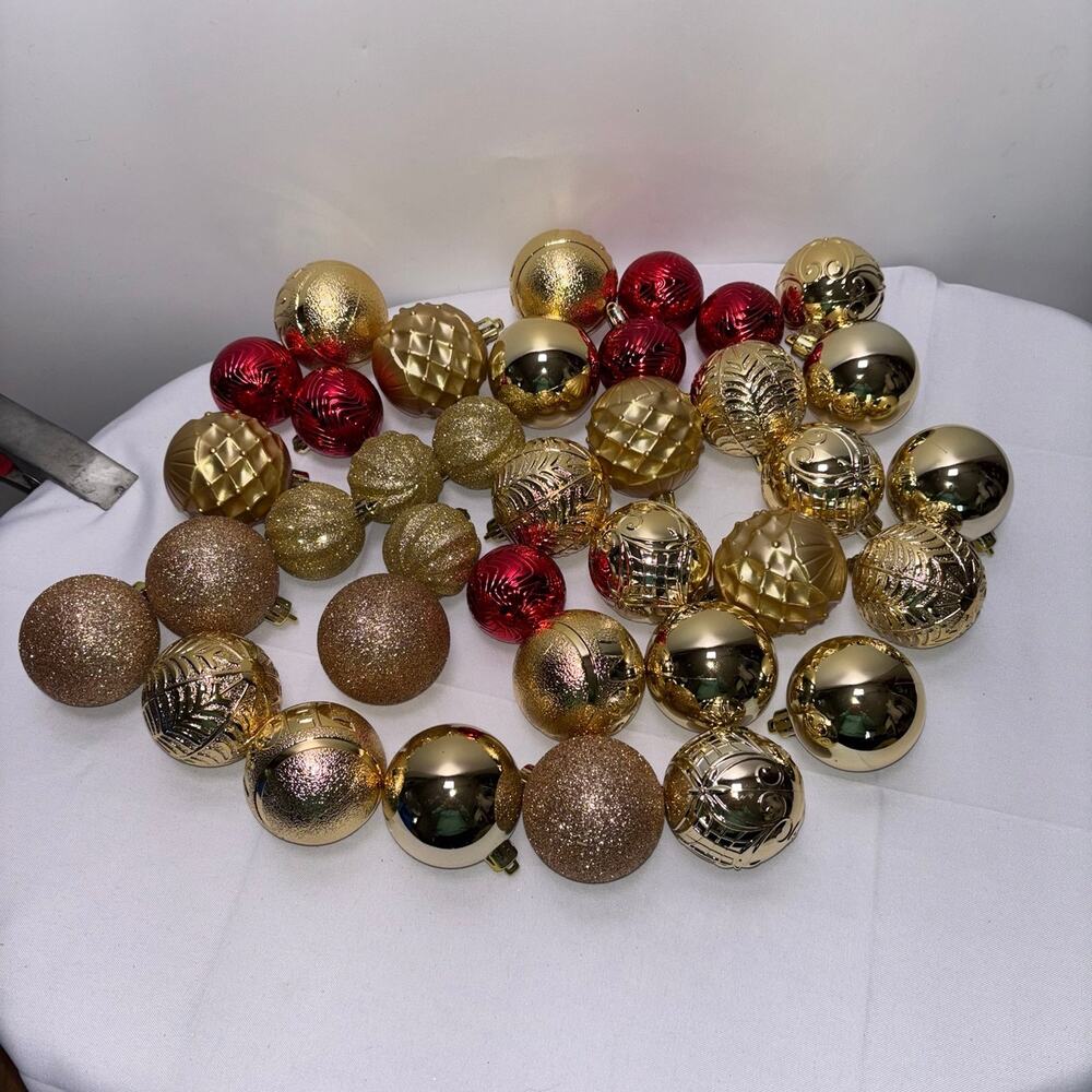 Christmas Ornament Balls - 36 Count